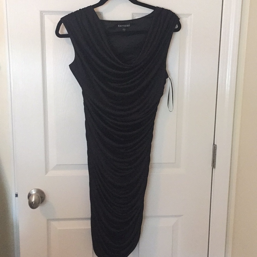 Little black dress.